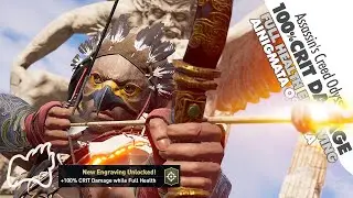 Assassin's Creed Odyssey HowTo Get 100% CRIT DAMAGE Full Health Engraving Ainigmata Ostraka Location