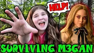 Surviving M3gan For 24 Hours! M3gan Has A Secret?