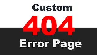 How to redirect users to a custom 404 error page