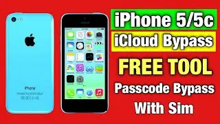 New iPhone 5/5c iCloud Bypass tool 2024