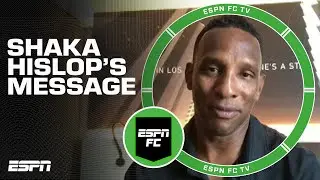 Shaka Hislops message after collapsing at the Rose Bowl | ESPN FC