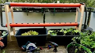 My hydroponics balcony system | Cybergarden part 2