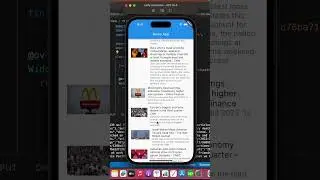 news app in flutter short #flutter