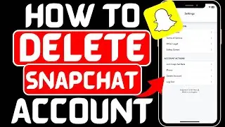 How to delete snapchat account without knowing the password on iPhone 2023 (iOS 17)