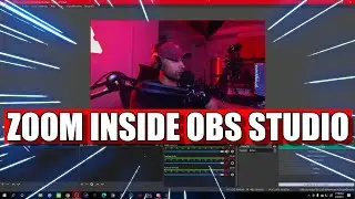 How to ZOOM in Your Camera in OBS Studio | Tutorial | 