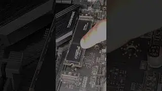 M.2 SSD PCIe Drive installation #shorts