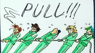 JoJo x Squid Game - A JoJo's Bizarre Adventure Comic Dub Short