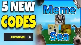 *NEW* ALL WORKING CODES FOR MEME SEA IN 2024! ROBLOX MEME SEA CODES