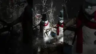 Beware of frosty the snowman 