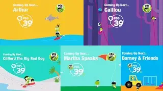 PBS Kids Schedule Bumper Compilation (2014-2015 WFWA)