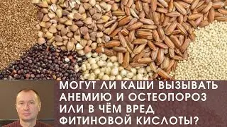 МОГУТ ЛИ КАШИ ВЫЗЫВАТЬ АНЕМИЮ И ОСТЕОПОРОЗ ИЛИ В ЧЁМ ВРЕД ФИТИНОВОЙ КИСЛОТЫ?