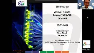 HINDI | Filing of Annual Return – Form GSTR 9A