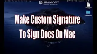 Mac Hidden Tricks Custom Signature In Preview App Sign Documents Easily