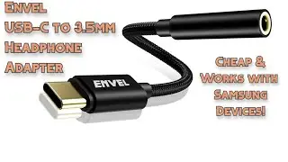 Envel USB C Headphone Adapter - Samsung Compatible!