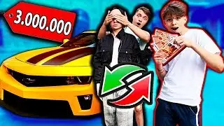 ЧТО ВЫБЕРЕТ ВСЛЕПУЮ БОГАТАЯ ДОЧЬ ЧИНОВНИКА: СПОРТКАР VS 5000 РУБЛЕЙ
