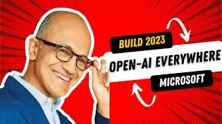 Microsoft transforming everything with AI Chat Integration and Windows Copilot #build2023 #chatgpt
