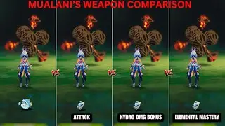 Best Weapon For Mualani | #genshinimpact