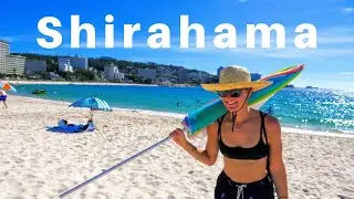 White Sand & Sun at Shirahama Beach in Japan