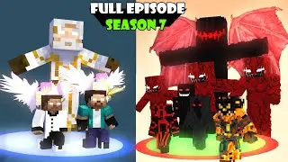 HEROBRINE BROS SEASON 7 FULL EPISODE HELL PRISON THE MOVIE - Minecraft Animations