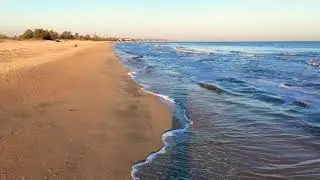 Звуки моря • Шум волн • Плеск воды • Лёгкий ветерок на рассвете ~ Азовское море ~