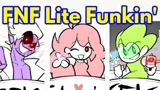 Friday Night Funkin' Vs Lite Funkin' - New Style / All Lyrics (FNF Mod/Hard/Full Week + Cutscene)