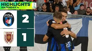 Pisa-Reggiana 2-1 | HIGHLIGHTS Serie BKT | Bonfanti decide la sfida per il Pisa