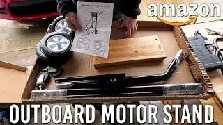 Cheap Amazon Outboard Motor Stand | Assembly & Review