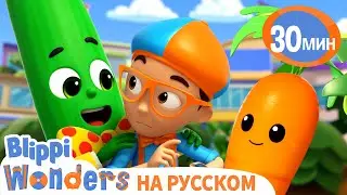 Фрукты или Овощи??? | Обучающие мультики для детей | Blippi Russian