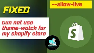 Troubleshooting: Fixing "Allow Live" Flag Issues in Shopify Theme Updates | Shopify Tips