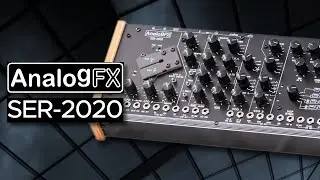 Analog FX SER-2020 Sound Demo (no talking) with dba Rooms and Erica Synths Zen Delay