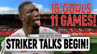 Prolific Striker Nears January Old Trafford Move! Man United News