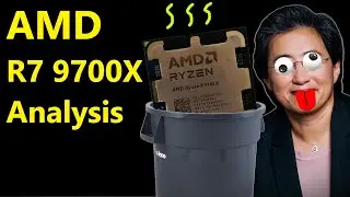 Ryzen 9700X & 9600X Analysis: AMD's to blame for Bad Reviews (Not Zen 5)