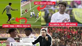 🔥😱Most shocking reactions to Lamine Yamal's unreal masterclass,Gavi & Lewandowski's brilliant goal