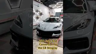 Arken Z06 bumper conversion kit for the C8 Stingray.