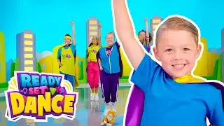 Boom Clap Pow! Dance | Kids SuperHero Dance Video | Ready Set Dance