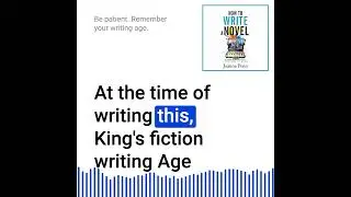 Whats your writing age?