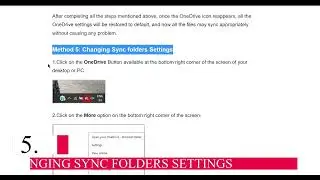 Fix OneDrive Sync Problems on Windows 10