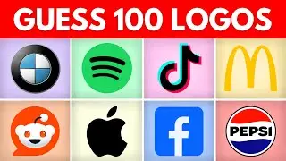 Guess the Logo in 3 Seconds 🤔 | 100 Logos 2024 Edition | Logo Quiz