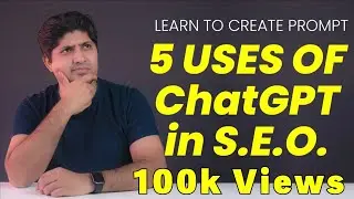 How to Use ChatGPT For SEO | Top 5 Use of ChatGPT for SEO | Keyword Research with ChatGPT