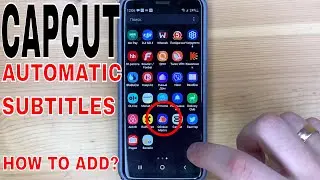 ✅  How To Add Automatic Subtitles To CapCut 🔴