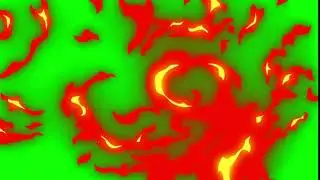 GREEN SCREEN EFFECTS BACKGROUND ANIMATED FIRE TRANSITION WITH SOUND EFFECT