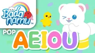 A-E-I-O-U Long Vowel Song Cartoon Mix l Nursery Rhymes & Kids Songs