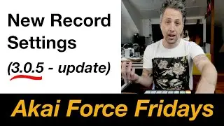 New Record Settings - 3.0.5 (Akai Force Friday series)