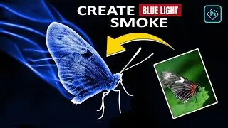 How to Create Blue Light Smoke Effect Easily Using Photoshop CC