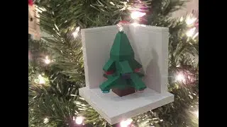 LEGO Ornament Christmas Tree Build