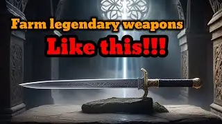 Farm legendary weapons like this!!! skeleton key route plus fastest dungeon conan exiles 2024