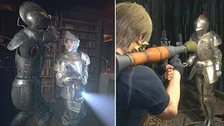 Can Ashley be Killed in Knight Armor - Resident Evil 4 Remake