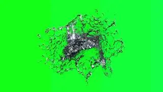 green screen  3 fire effect video  3 water effect video  new  animation