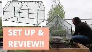 Mini Greenhouse Review ~ TOOCA // Angels Grove Gardening