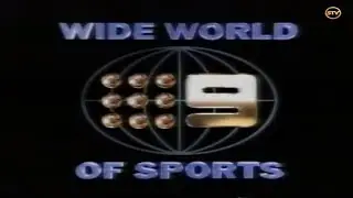 Nine Network Wide World of Sports Intro TV 1992